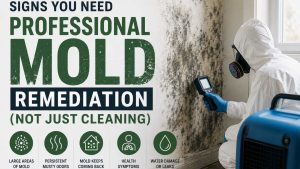 Professional mold remediation